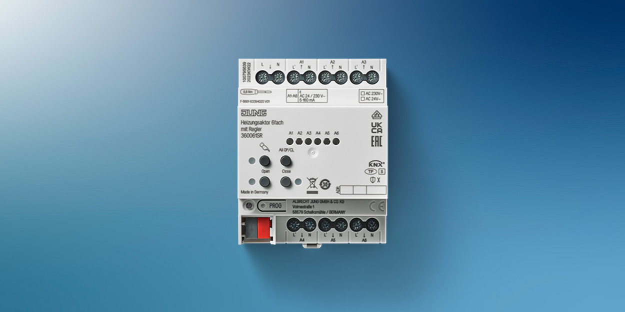 KNX Heizungsaktor 6-fach bei Elektro Krämer in Ergersheim