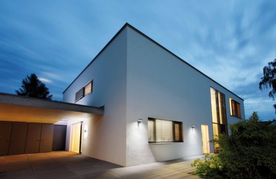 Aussenbeleuchtung bei Elektro Krämer in Ergersheim
