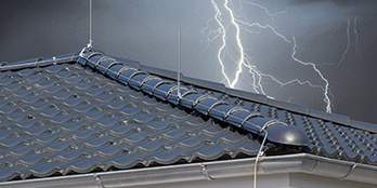 Äußerer Blitzschutz bei Elektro Krämer in Ergersheim