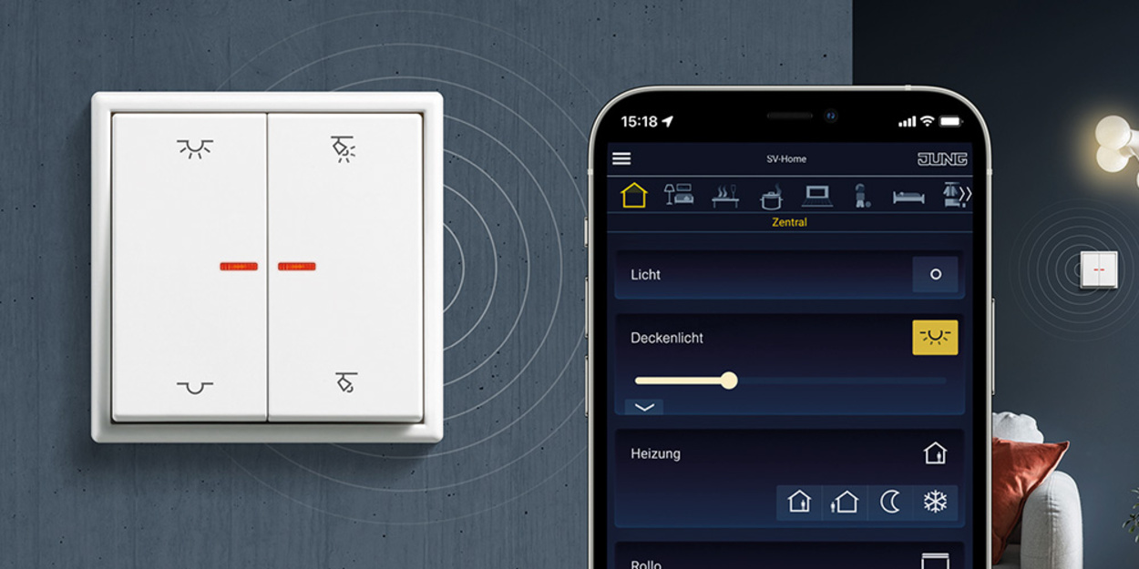 KNX RF Taster bei Elektro Krämer in Ergersheim